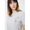 Iqoniq Manuel recycled cotton t-shirt undyed