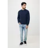 Sweater à col rond en coton recyclé Iqoniq Zion