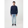 Sweater à col rond en coton recyclé Iqoniq Zion