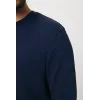 Sweater à col rond en coton recyclé Iqoniq Zion