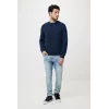 Sweater à col rond en coton recyclé Iqoniq Zion