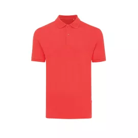 Polo Iqoniq Yosemite in cotone piquet riciclato