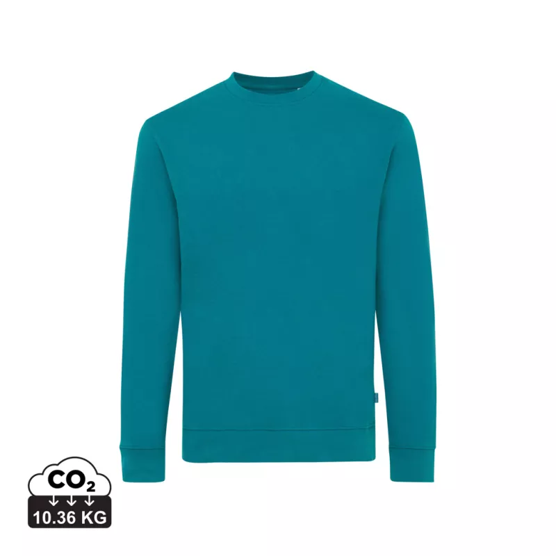 Sweater à col rond en coton recyclé Iqoniq Zion