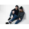 Iqoniq Denali recycled cotton crew neck undyed