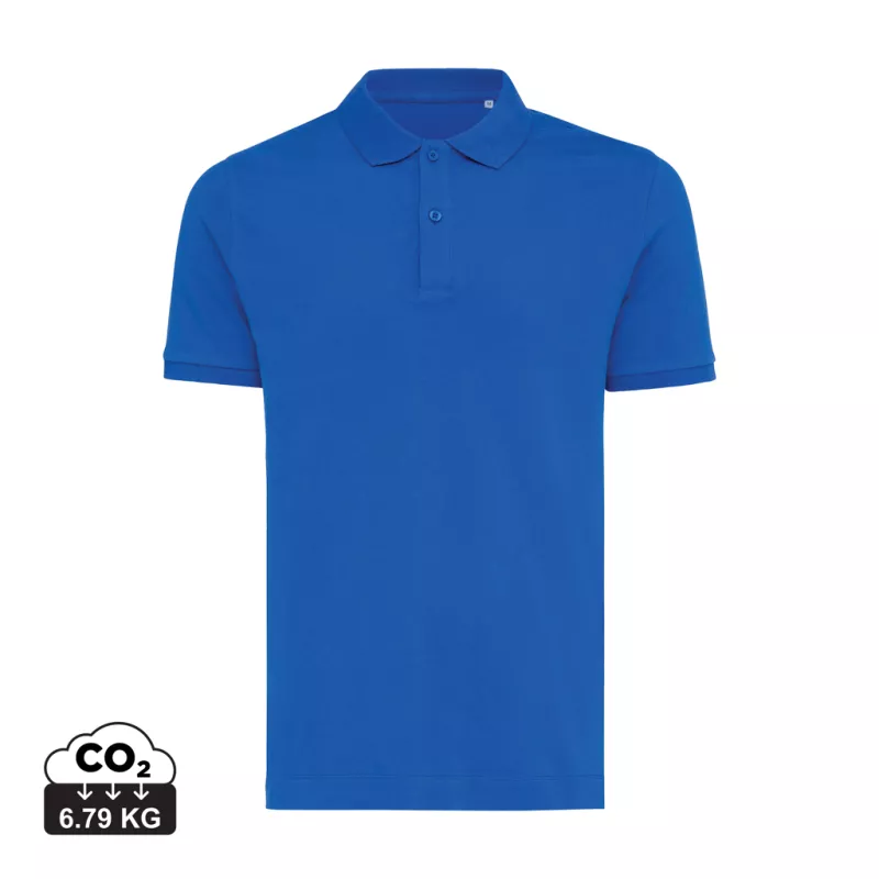 Polo Iqoniq Yosemite in cotone piquet riciclato