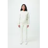 Pull à col rond en coton recyclé non teinté Iqoniq Denali