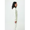 Iqoniq Denali recycled cotton crew neck undyed