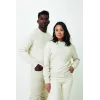 Iqoniq Denali recycled cotton crew neck undyed