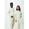 Iqoniq Denali recycled cotton crew neck undyed