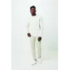 Iqoniq Denali recycled cotton crew neck undyed