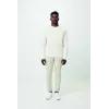 Iqoniq Denali recycled cotton crew neck undyed