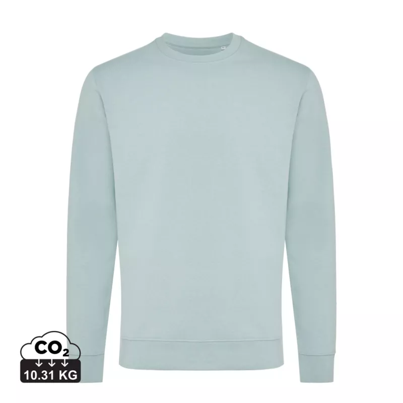 Sweater à col rond en coton recyclé Iqoniq Zion