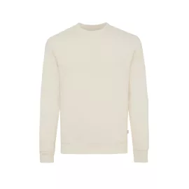 Pull à col rond en coton recyclé non teinté Iqoniq Denali