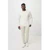 Iqoniq Denali recycled cotton crew neck undyed