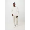 Iqoniq Denali recycled cotton crew neck undyed