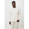 Pull à col rond en coton recyclé non teinté Iqoniq Denali