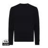 Sweater à col rond léger en coton recyclé Iqoniq Etosha
