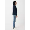 Sweater à col rond léger en coton recyclé Iqoniq Etosha