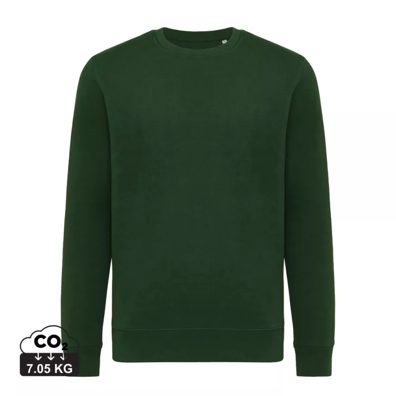 Sweater à col rond léger en coton recyclé Iqoniq Etosha