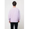 Sweater à col rond en coton recyclé Iqoniq Kruger