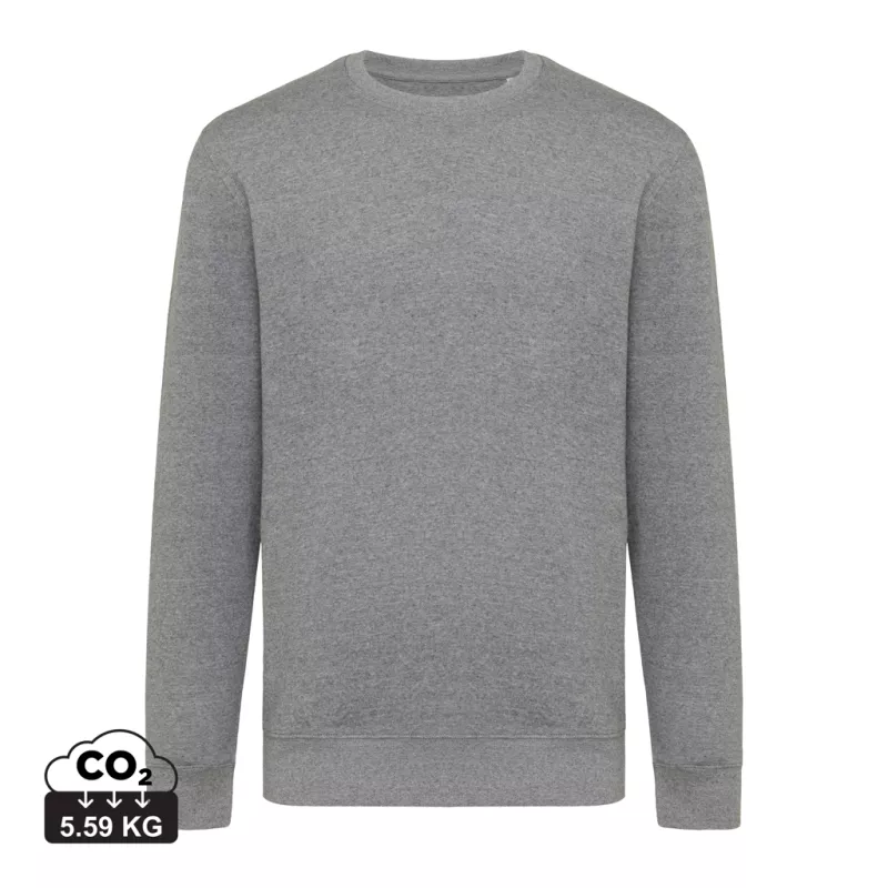 Sweater à col rond léger en coton recyclé Iqoniq Etosha