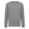 Sweater à col rond léger en coton recyclé Iqoniq Etosha