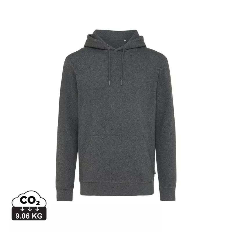 Sweat à capuche en coton recyclé et non teinté Iqoniq Torres