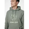 Sweat à capuche en coton recyclé et non teinté Iqoniq Torres