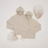 Felpa con capuccio Iqoniq Yoho in cotone riciclato