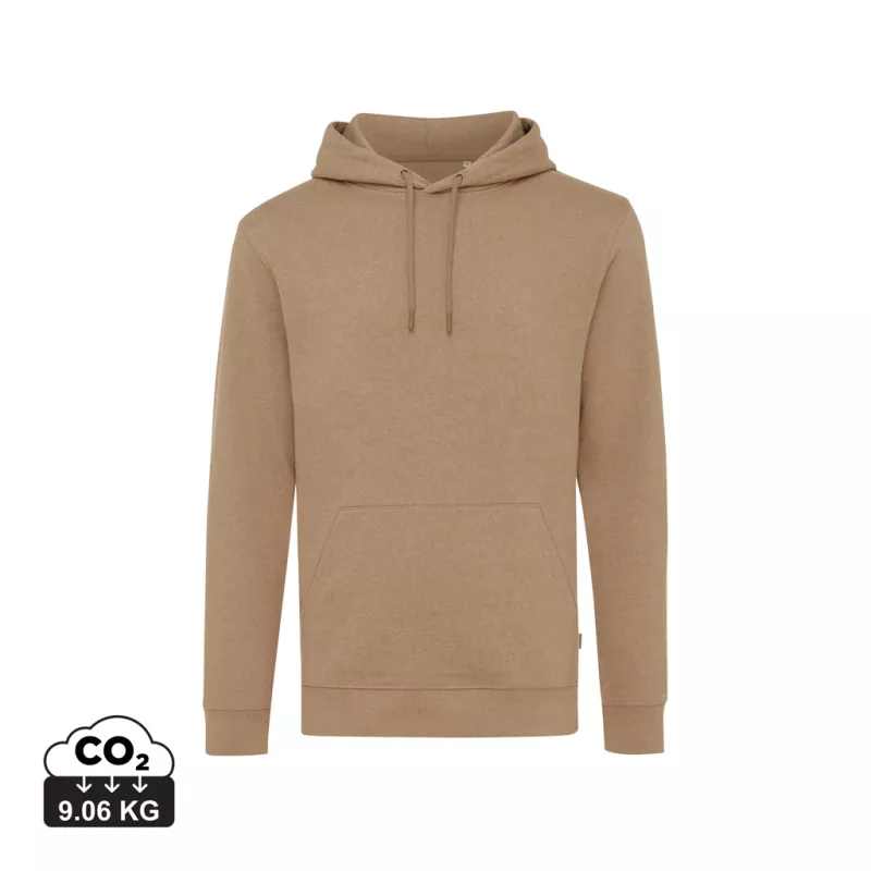 Sweat à capuche en coton recyclé et non teinté Iqoniq Torres