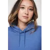 Iqoniq Torres recycled cotton hoodie undyed