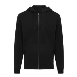 Felpa con cappuccio Iqoniq Abisko in cotone riciclato e zip