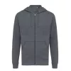 Felpa con cappuccio Iqoniq Abisko in cotone riciclato e zip