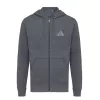 Felpa con cappuccio Iqoniq Abisko in cotone riciclato e zip