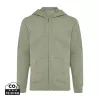 Felpa con cappuccio Iqoniq Abisko in cotone riciclato e zip