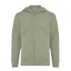 Felpa con cappuccio Iqoniq Abisko in cotone riciclato e zip