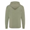 Felpa con cappuccio Iqoniq Abisko in cotone riciclato e zip