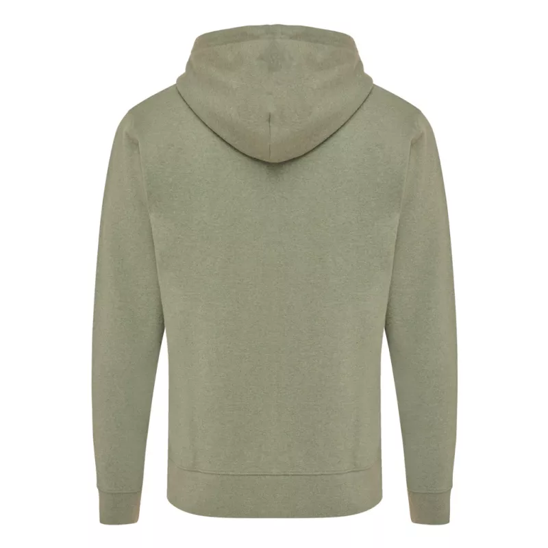 Sweat à capuche avec zip en coton recyclé Iqoniq Abisko