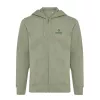 Felpa con cappuccio Iqoniq Abisko in cotone riciclato e zip