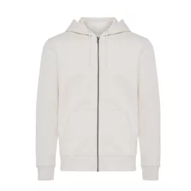 Sweat à capuche avec zip en coton recyclé Iqoniq Abisko