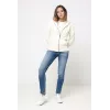 Felpa con cappuccio Iqoniq Abisko in cotone riciclato e zip