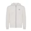 Felpa con cappuccio Iqoniq Abisko in cotone riciclato e zip
