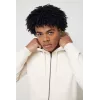 Sweat à capuche avec zip en coton recyclé Iqoniq Abisko