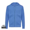 Felpa con cappuccio Iqoniq Abisko in cotone riciclato e zip