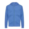 Felpa con cappuccio Iqoniq Abisko in cotone riciclato e zip