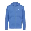 Felpa con cappuccio Iqoniq Abisko in cotone riciclato e zip