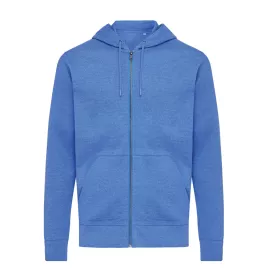 Sweat à capuche avec zip en coton recyclé Iqoniq Abisko