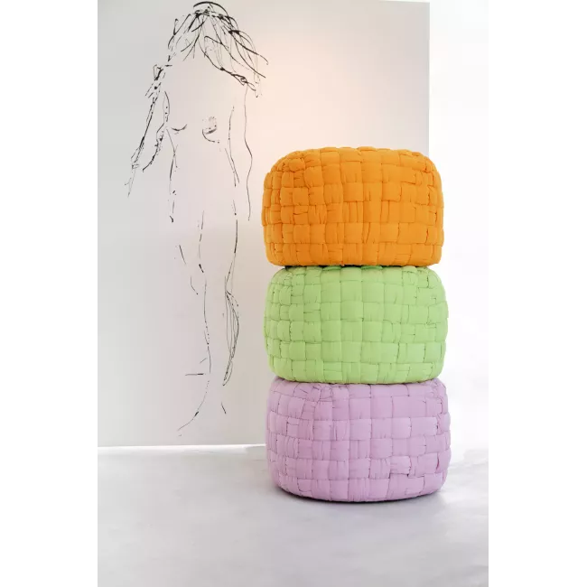 Daniela DallaValle - Pouf D-Nest rotondo “80” Daniela DallaValle - Pouf D-Nest rotondo “80”