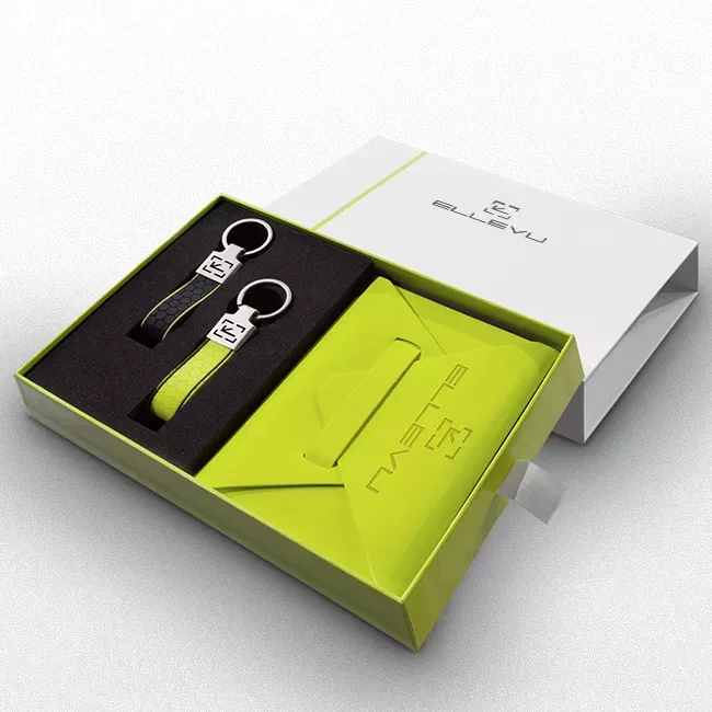 COFFRET CLUTCH LIME