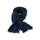 Écharpe classique en maille gaufrée
